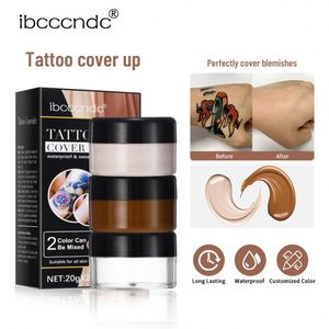 Ibcccndc maquillage temporaire naturel éclaircir couverture <span class=keywords><strong>tatouage</strong></span> couverture complète acné crème bras <span class=keywords><strong>fond</strong></span> <span class=keywords><strong>de</strong></span> <span class=keywords><strong>teint</strong></span> - Product Image 2
