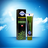 Dentifrice au charbon de bambou à base de plantes 120g, vente en gros, usine, blanchiment des dents, protection des gencives, élimination de la mauvaise haleine, nettoyage en profondeur pour usage domestique