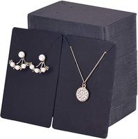 Kartu Anting Kustom untuk Kemasan Pajangan Perhiasan dengan Penyangga Pajangan Kalung Kartu Kertas