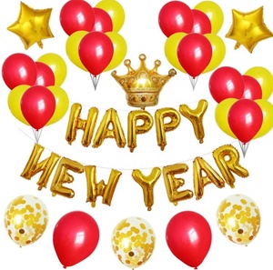 Set di palloncini neri in oro forniture per feste di laurea decorazione 2026 forniture per feste di <span class=keywords><strong>capodanno</strong></span> Kit decorazioni 2026 - Product Image 3