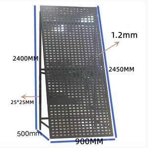 Top bán hàng hai mặt dọc mẫu móc áo hiển thị đứng Rack cho gạch Ceramic treo tấm Tường và sàn gạch hiển thị - Product Image 3