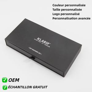 Boîte-cadeau à tiroir coulissant <span class=keywords><strong>en</strong></span> carton rigide recyclable - Personnalisable par impression - Product Image 2