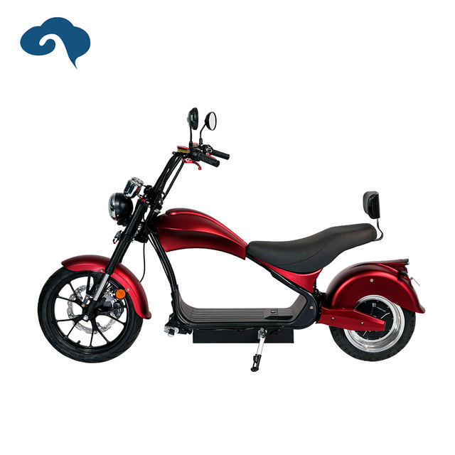 New 4000w 75km/h Chopper EEC COC Fat Tire Electric Citycoco Scooter Motorcycle MH3