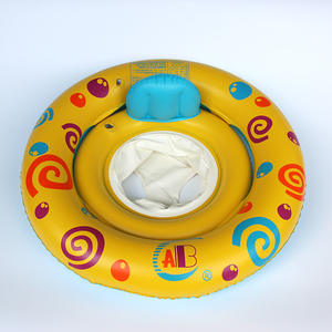 Flotador de natación para bebés Abc con doble tubo y respaldo para juegos acuáticos infantiles - Product Image 3