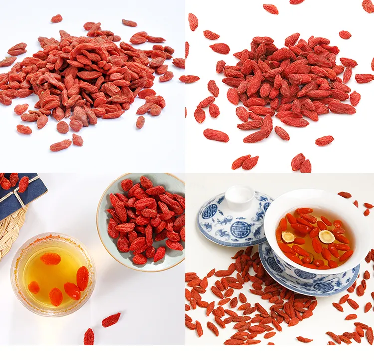 Venda por atacado de vitaminas secas Goji Berry sementes frutas congeladas goji berries 1 kg natural ar seco orgânico berry menina