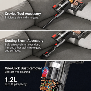 OEM ODM Cordless Stick Vacuum Cleaner Brushless Motor 40kPa Cordless Vacuum Cleaner for Pet Hair Carpet Floor Home Cleaning - Product Image 3