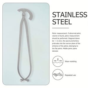 KyrenMed Pelvic Measuring Ruler Collin <strong>Pelvimeter</strong> Pelvic Gauge Caliper Pelvic Meter Surgical Scale <strong>Obstetric</strong> Medical Measurement - Product Image 4