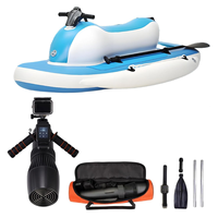 JOOLOOG Scooter aquatique gonflable, jet ski électrique, jeu de loisirs aquatiques