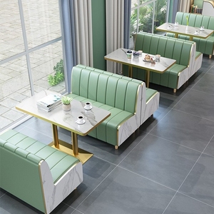 Diseño personalizado, moderno y duradero, <span class=keywords><strong>Banco</strong></span> de café, asientos, comida rápida, restaurante, mesas de comedor, juegos de sillas, muebles de cafetería, cabinas de <span class=keywords><strong>Bar</strong></span> - Product Image 3