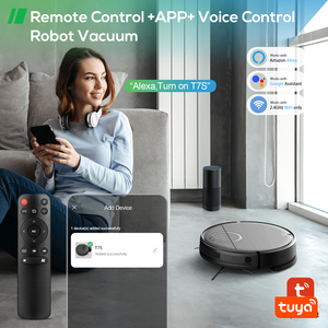 หุ่นยนต์ดูดฝุ่นสำหรับบ้านอัจฉริยะแบบ3 in 1พร้อมรีโมทคอนโทรลอเนกประสงค์ - Product Image 2