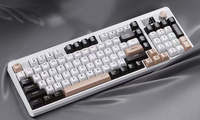 Acer OKW222 Clavier de jeu sans fil Membrane triple mode Bouton multifonctionnel Affichage numérique rétroéclairé couleur Longue