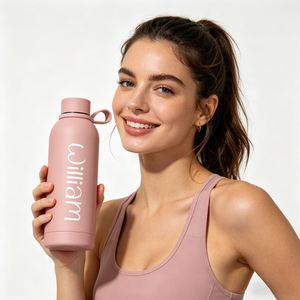 <b>Personalized</b> Insulated <b>Water</b> <b>Bottle</b> with Name, Custom Stainless Steel Flask - Birthday Wedding Bridesmaid Gift for Women Men - Product Image 2