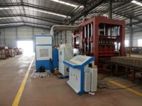 Machine de fabrication de blocs de pavés en béton hydraulique entièrement automatique QT15-15, ligne de production à haute productivité équipée d'un moteur