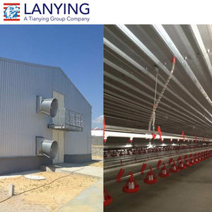 주문 산업 가금 농장 강철 건물 강철 구조물 닭 가금 집 농장 건물 - Product Image 3