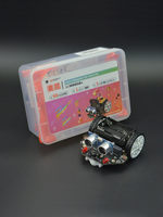 4.0 Programmable Smart Car micro:bit Educational Robot Graphical Programming Supports mind+