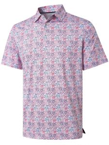 2025 Design logo Surdimensionné Impression Sublimation Polyester Spandex T-shirt de golf personnalisé Pull à carreaux à séchage rapide Polo imprimé - Product Image 4