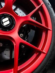 Jantes <span class=keywords><strong>de</strong></span> course SY-1039 légères forgées rouge satiné FI-R FIR haute performance OEM à blocage central pour 911 992 Turbos BMW - Product Image 2