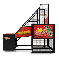 Machine de jeu d'arcade de tir au basket-ball de rue, électronique, à monnayeur, d'intérieur, de luxe simulé, épique, personnalisée, à vendre