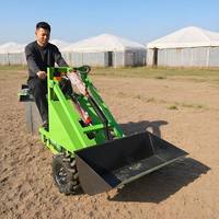 Nouveau chariot élévateur manuel à trois roues pour espaces étroits, utilisation flexible, spécial élimination des excréments agricoles, élévateur domestique, petit chargeur