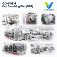 NAD+ Ergothioneine Bandes de film oral à dissolution rapide OEM ODM Complément anti-âge antioxydant Marque privée Dissolution rapide
