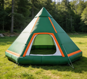 Tenda da <span class=keywords><strong>campeggio</strong></span> gonfiabile ermetica con finestra sul tetto, impermeabile e antivento, tenda 4 stagioni per <span class=keywords><strong>campeggio</strong></span> all'aperto, spiaggia, glamping e famiglia. - Product Image 6