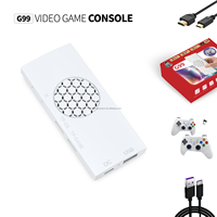 Console de jeu vidéo PS2 G99 Game Stick 4K sans fil pour TV, 128 Go, 20000 jeux, console de jeu rétro familiale classique, compatible PS2