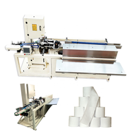 Machine à papier toilette automatique à petite échelle, à embossage complet, perforation et rembobinage, haute capacité