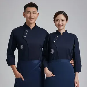 Cappotto uniforme da Chef per giacca da Chef da bar dell'hotel - Product Image 3