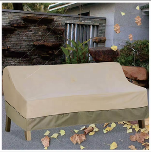 <span class=keywords><strong>Housse</strong></span> de <span class=keywords><strong>protection</strong></span> imperméable en tissu Oxford pour chaise longue d'extérieur, anti-poussière, pour mobilier de <span class=keywords><strong>jardin</strong></span>, chaise de patio et canapé - Product Image 4