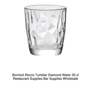 แก้วน้ำ Bormioli Rocco Diamond ขนาด 30 ซล. สูง 9.2 ซม. เส้นผ่านศูนย์กลาง 8.5 ซม. - Product Image 2