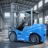 Montacargas Eléctrico Contrapesado de Litio Liftron Serie DE CPD25 2.5T con Longitud de Horquilla de 1070mm para Recolección de Pedidos en Almacenes