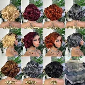 วิกผมแท้แบบลอนเด้ง 5*5 Closure คุณภาพ SDD ไม่ต้องใช้กาว คุณภาพสูง ราคาโรงงาน คุ้มค่า คุณภาพเยี่ยม - Product Image 6