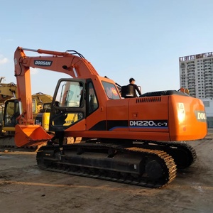 Doosan รถขุดตีนตะขาบ DH220LC-7มือสองสภาพดี DX225LC 220LC-7 - Product Image 2
