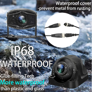 10.1 inch AHD hệ thống màn hình BSD màn hình cảm ứng cho xe/xe buýt/Xe Tải 5 kênh CCTV DVR Máy ảnh màu đêm tầm nhìn bãi đậu xe ghi - Product Image 4