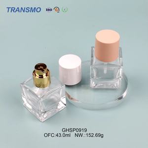 ขวดน้ำหอมแก้วพิมพ์โลโก้ตามสั่ง ดีไซน์เฉพาะ พร้อมฝาปิด สำหรับบรรจุน้ำหอมฉลากส่วนตัว - Product Image 3