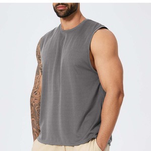 Débardeurs de sport pour hommes YIYI, style américain, col rond, sans manches, décontractés, respirants, séchage rapide, pour le printemps et l'été - Product Image 5