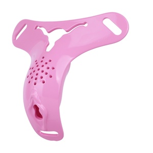 ANOSX Resin Chastity Pants with Belt Strapon Penis Cage Male Chastity Device BDSM Penis Lock Male Fetish Pants Sex <b>Toys</b> <b>for</b> <b>Men</b> - Product Image 6