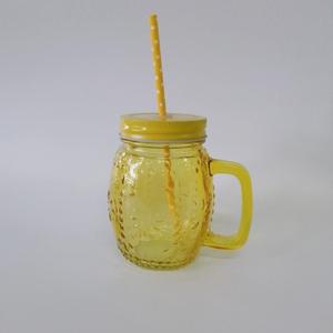 Beber de vidrio Canning jalea tarros de vidrio para conservas de beber frasco Glass-16oz - Product Image 1