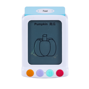 Tarjetas de Aprendizaje de Voz para Niños con Tableta de Dibujo LCD, Juguete Educativo Temprano para Niños Pequeños - Product Image 1