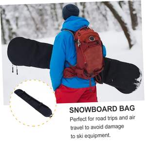 Muestra Gratuita, Funda de Neopreno para Tabla de Snowboard con Diseño de Logotipo Personalizado, Bolsa de Neopreno para Viaje, Almacenamiento y Protección de Esquí y Snowboard - Product Image 3