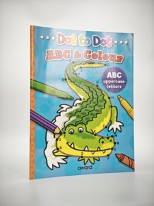 Livre d'exercices <span class=keywords><strong>ABC</strong></span> et couleurs : Apprentissage des lettres majuscules (impression) - Product Image 2