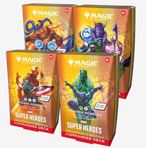 MTG Marvel <span class=keywords><strong>Super</strong></span> Heroes Collector's Edition Commander Deck <span class=keywords><strong>Villain</strong></span> Themed Collectible Game Set - Product Image 4