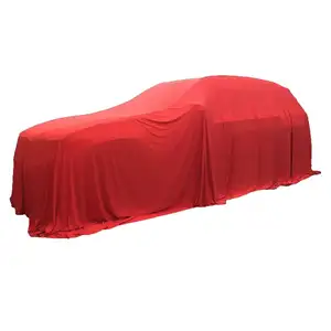 Breathable And Fleece Lined Showroom Reveal Car Cover Dealer Handover / Car Launch