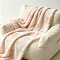 Couverture en polaire corail personnalisée, douce et légère, pour la sieste au bureau, couverture de climatisation pour chaise de bureau, pause de travail