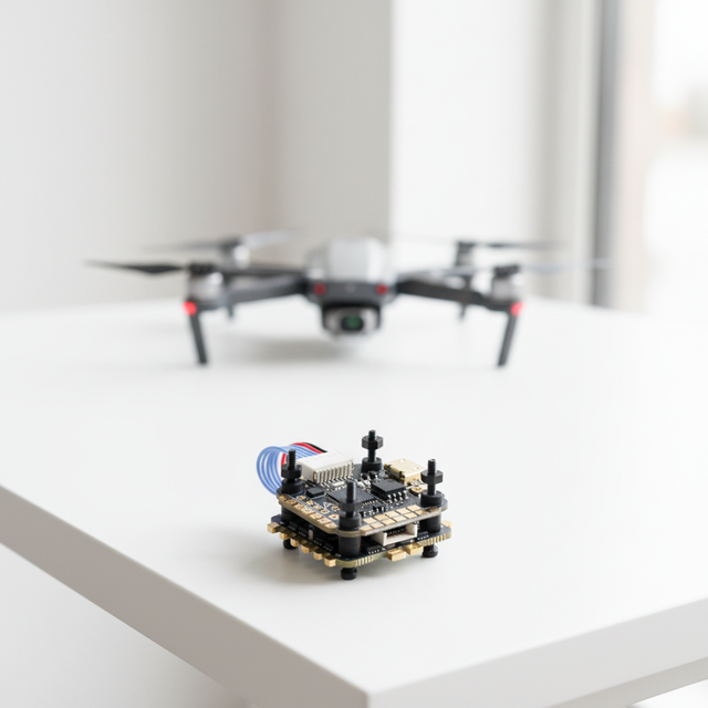 Skystars F411 Mini Stack HD Flight Controller and Ko40 40A 3-6S ESC Stack for Betaflight RC Drones Accessories FPV Racing Drone