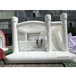Mini maison gonflable gonflable en PVC pour enfants, château gonflable de <span class=keywords><strong>mariage</strong></span> avec glissière pour <span class=keywords><strong>location</strong></span> - Product Image 1