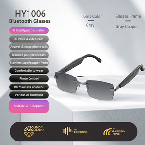 Nuevo Tend Chat GPT <span class=keywords><strong>AI</strong></span> Gafas inteligentes Llamada de audio Business Gafas inteligentes Traducción en tiempo real <span class=keywords><strong>AI</strong></span> Gafas inteligentes - Product Image 3