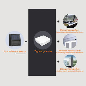 Capteur de pluie ZB-SRD Tuya Zigbee, alertes de pluie en temps réel, intégration maison intelligente, étanche IP65, alimenté par énergie solaire pour le jardin - Product Image 5