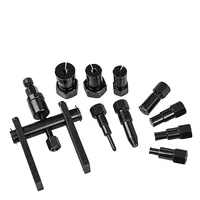 Kit Práctico de 10 Piezas de Extractor de Rodamientos Internos para Motocicleta Herramientas de Reparación de Vehículos con Caja de Almacenamiento