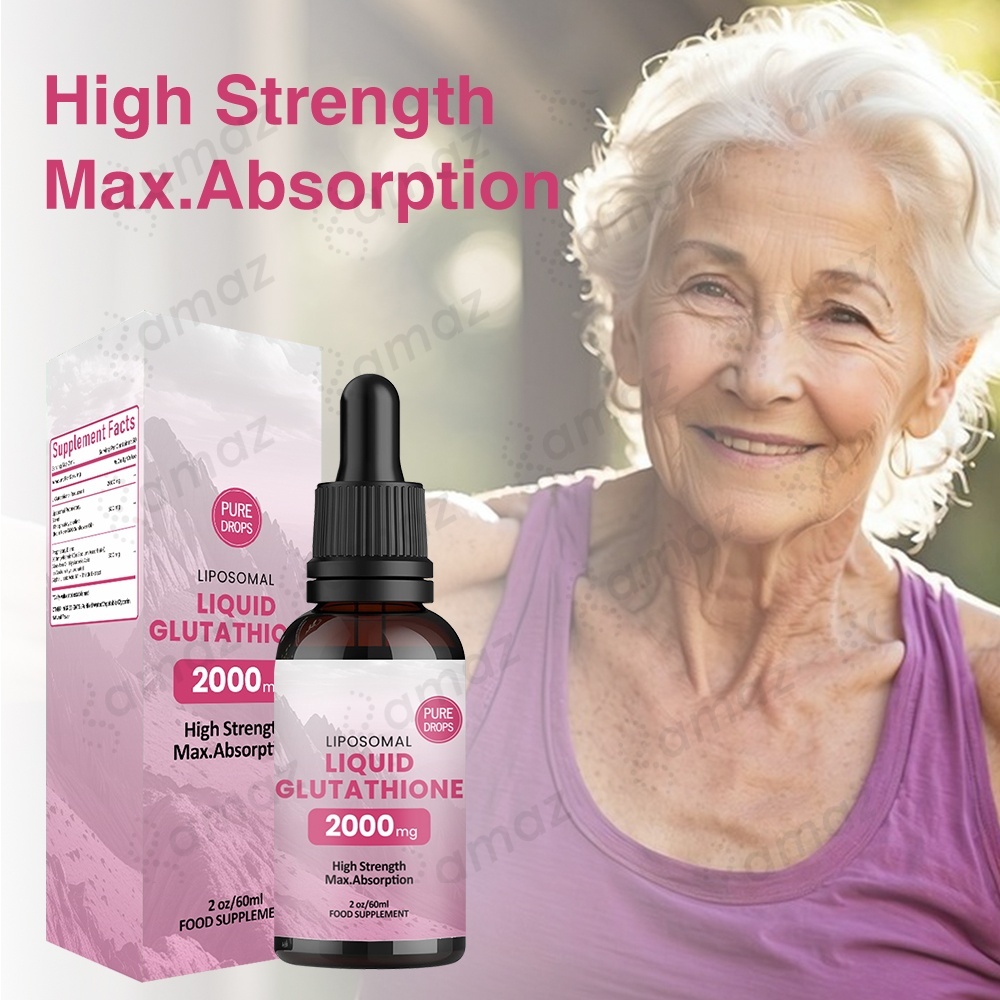 liposomal glutathione liquid skin lightening Private Label Supplement Drops for Adults Whitening Oral Drink Liver Detox Antioxidant Properties OEM Seizures and gliomas — Abib كريم Body Oil 8 oz:Baccarat